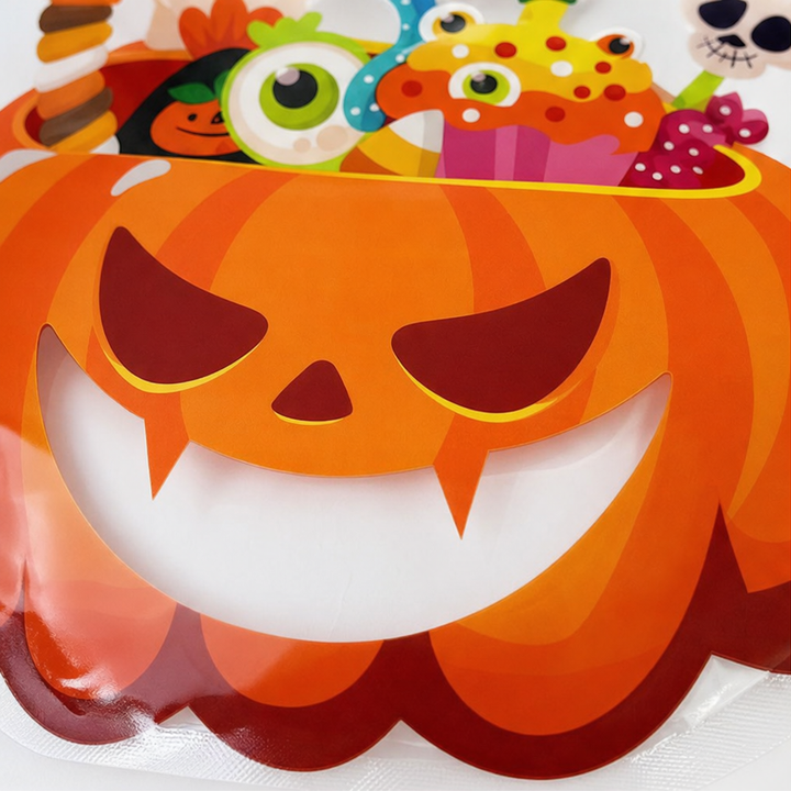 Glowkin – Transparent Zippered Pumpkin Favor Bags (30-pack)