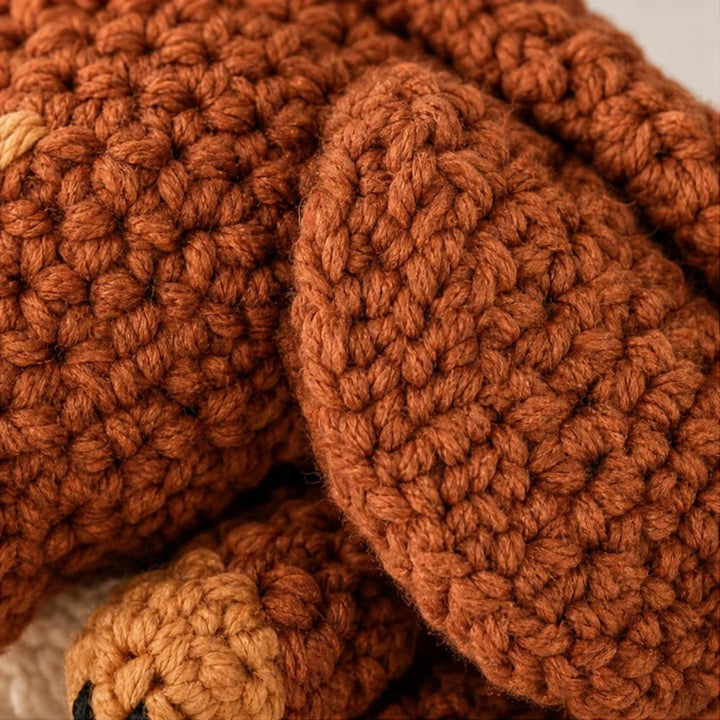 DoxieLoop – Dachshund Crochet Towel Holder Kit