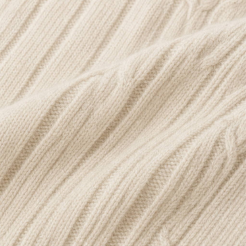 Cablewick – Vertical Cable-Knit Open-Front Duster Cardigan