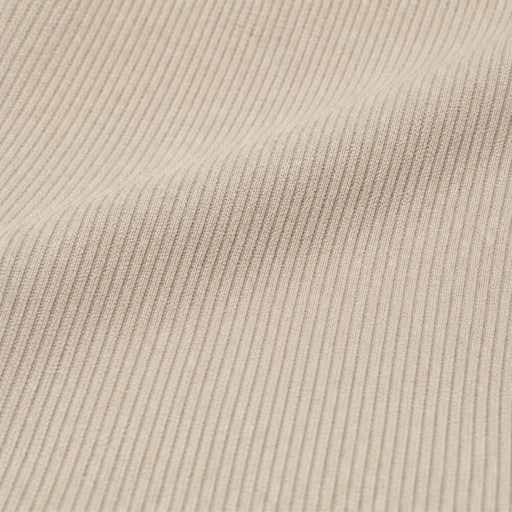 Wearbella – Turtleneck Ribbed Knit Slit Midi Dress
