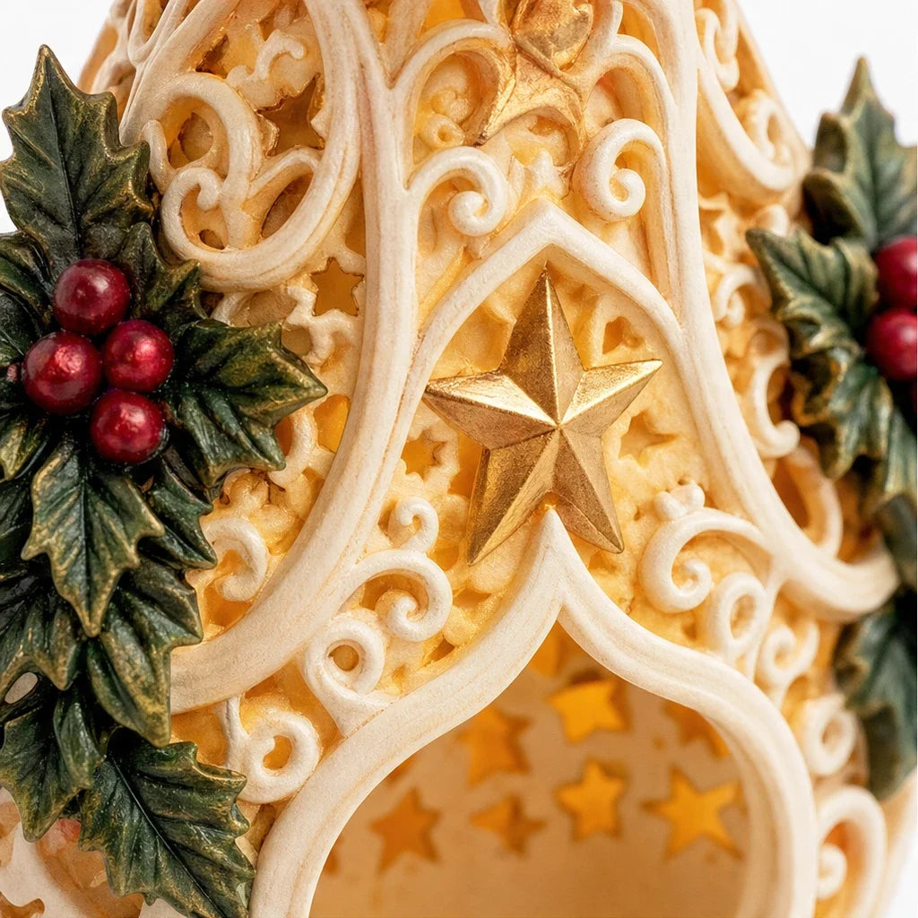Starlit Fawn – Reindeer Christmas Tealight Holder