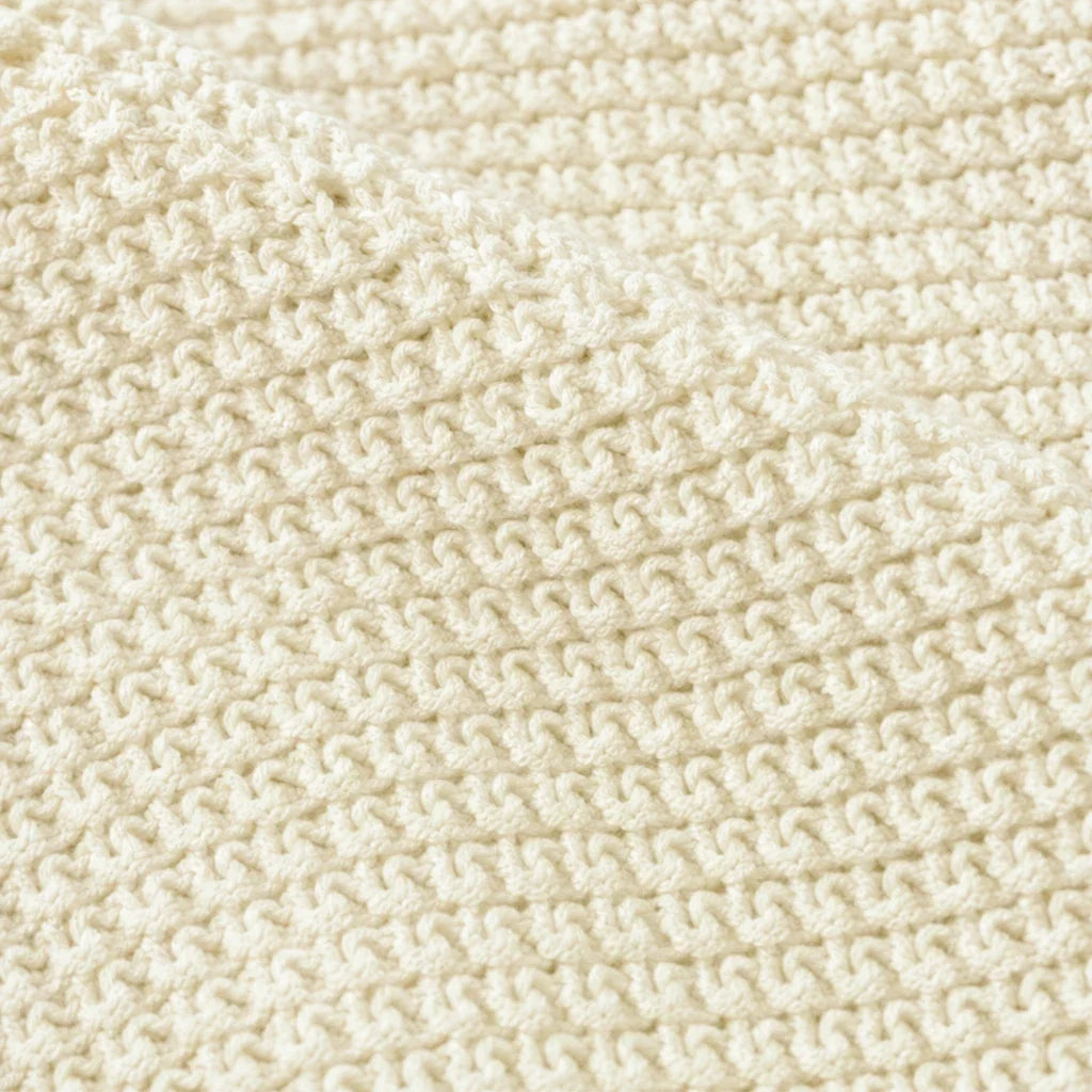 Vellune – V-Neck Waffle-Knit Long Sleeves Sweater