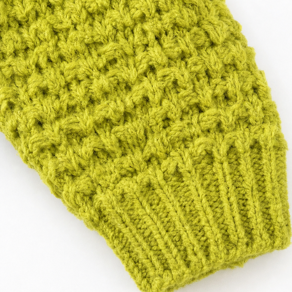 Crossovera – Chunky Knit Crossover V-Neck Sweater