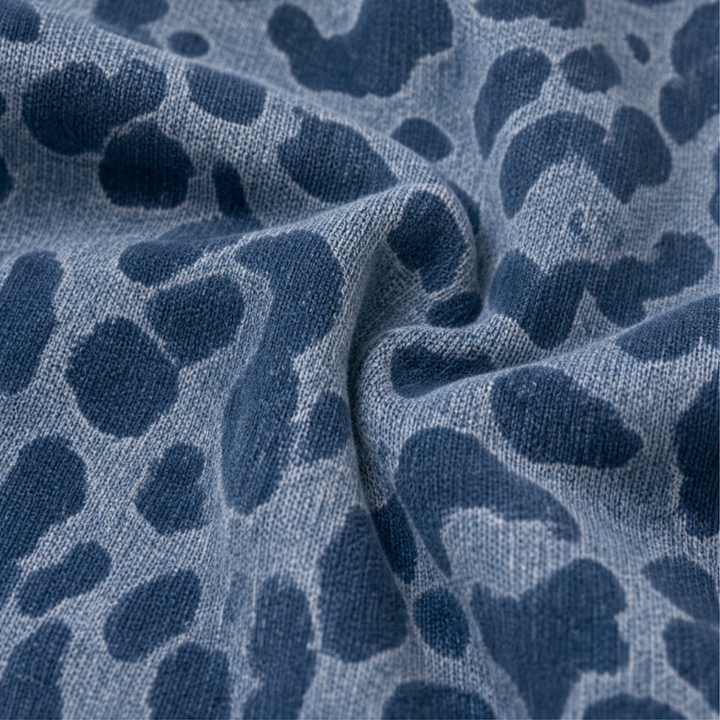 Wearluxe – Leopard Print Zip-Up Hoodie