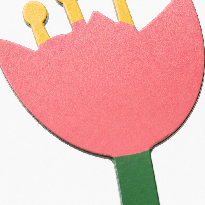 Florenza – Flat Metal Flower Vase Ornament