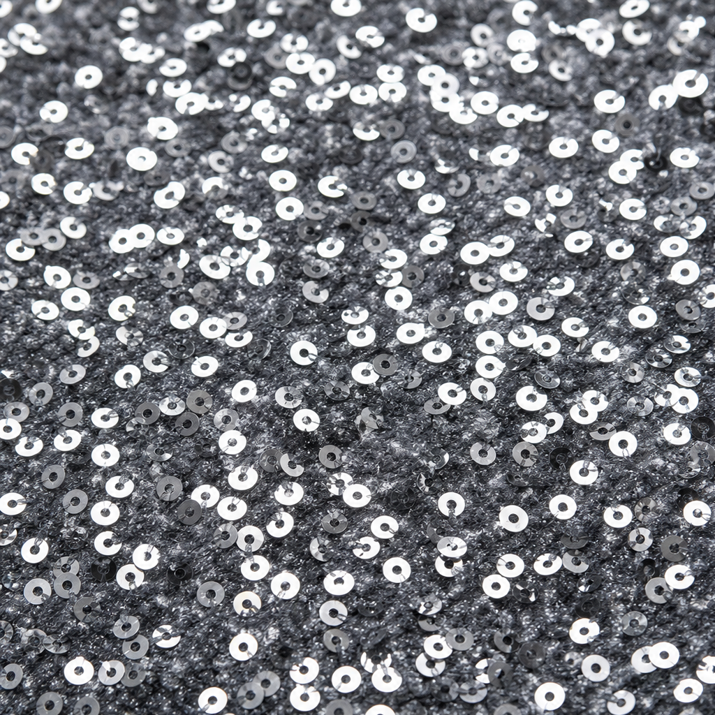 Glimmerelle – Sequin Elastic Waist Wide-Leg Pants