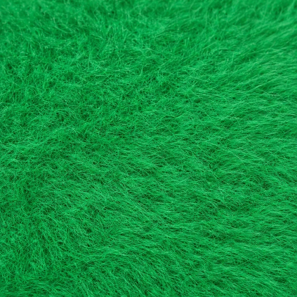 Veluna – Brushed Mohair-Wool-Look Open-Front Cardigan
