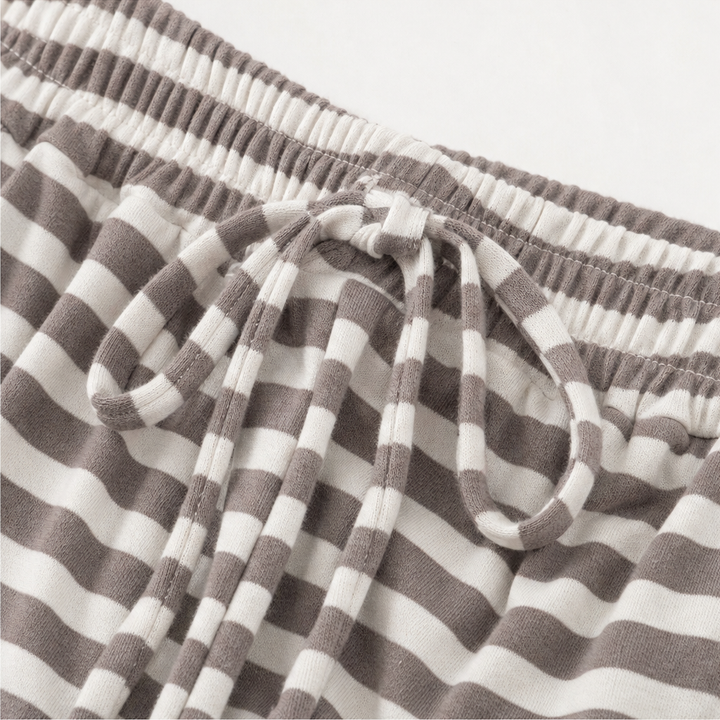 Wearbella – Striped Top And Pants Set