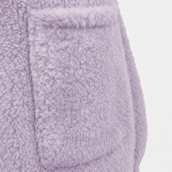 Coreheat – Brushed Fleece-Lined Longline Tunic Top