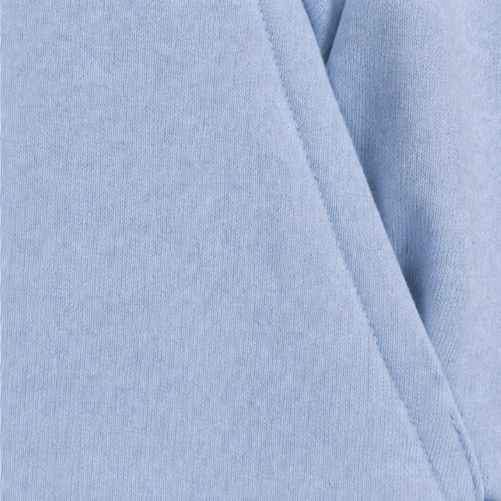 French Terry Button-Front Hoodie And Wide-Leg Sweatpants Set