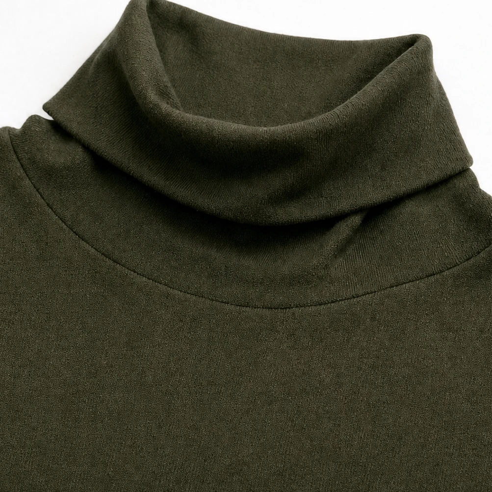 Clara – High Collar Gathered Skirt Maxi Dress