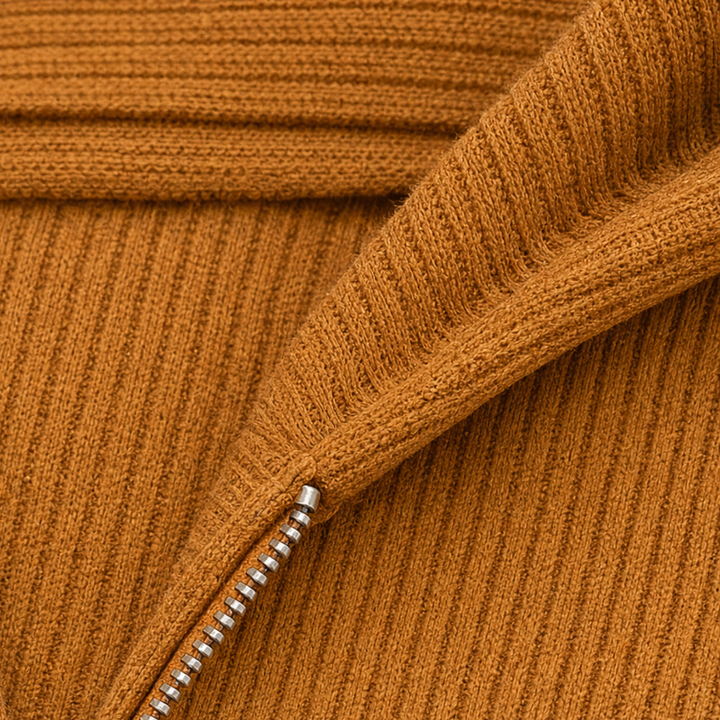 Hoodella – Ribbed Hooded Maxi Dress