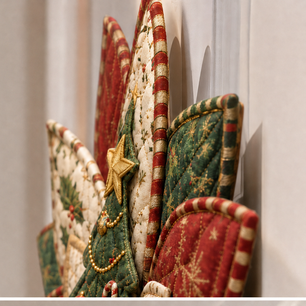 Holly & Stitch – Quilted Christmas Door Hanger Sewing Kit
