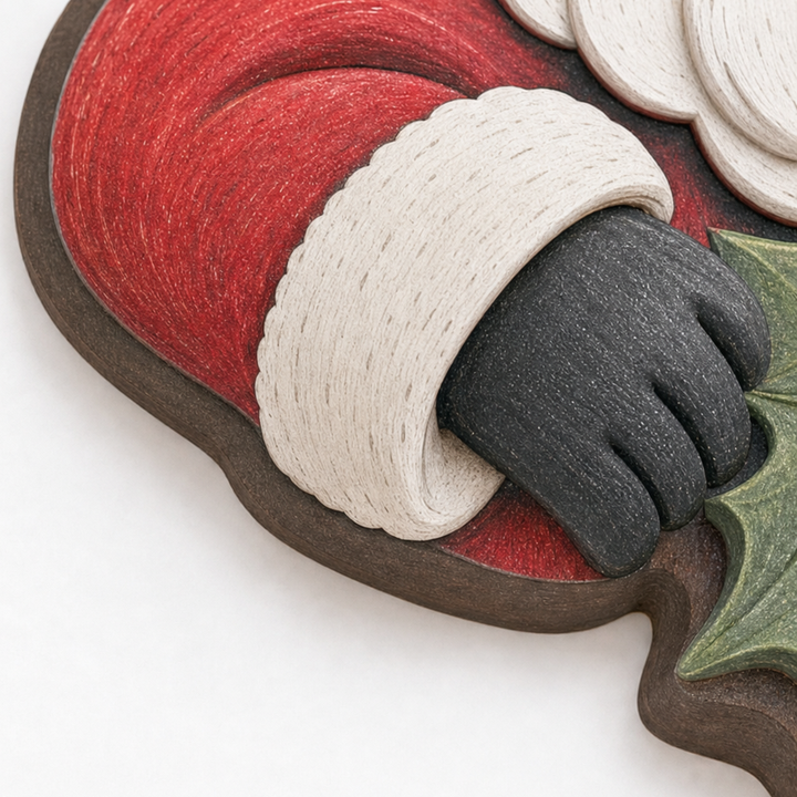 Peekaboo Noel – Christmas Doorway Corner Decoration