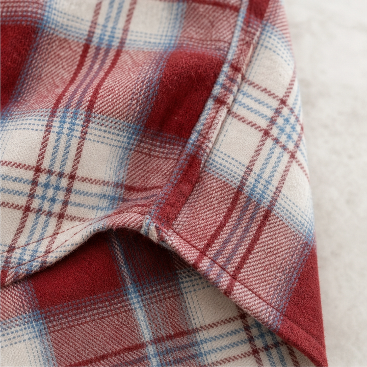 Layerly – Drop-Shoulder Oversized Plaid Button-Up