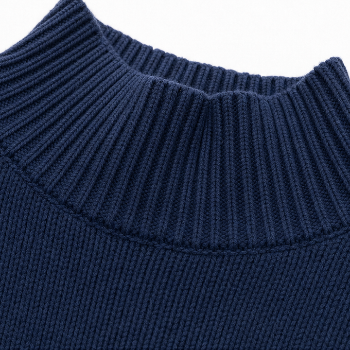 Wearbella – Asymmetric Wrap-Front Lantern Sleeve Sweater
