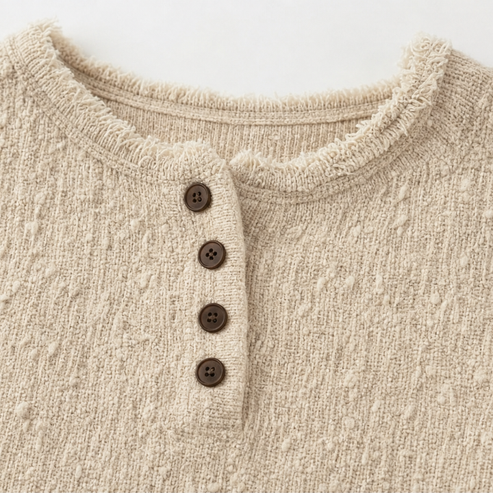 Marlwick – Chunky Knit Henley Sweater