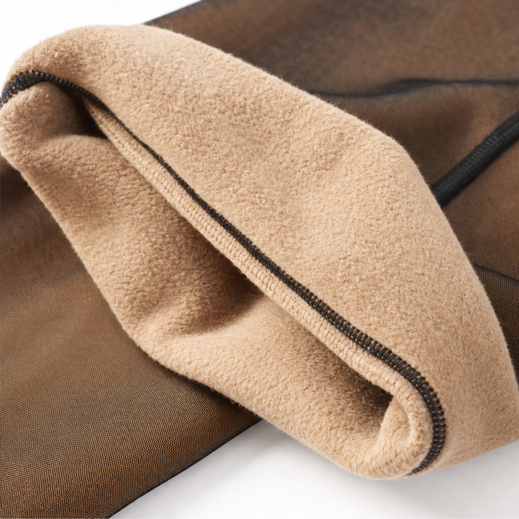 Snatchwarm – Fleece-Lined Single-Seam Shaping Tights