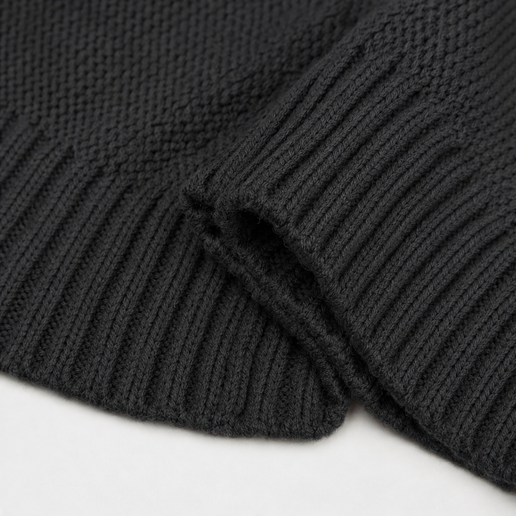 Luma Knit – Relaxed Crew-Neck Knit Sweater