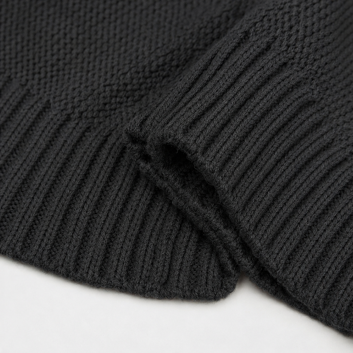 Luma Knit – Relaxed Crew-Neck Knit Sweater