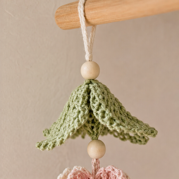 Bloomweave – Hummingbird And Flower Crochet Hanging Kit