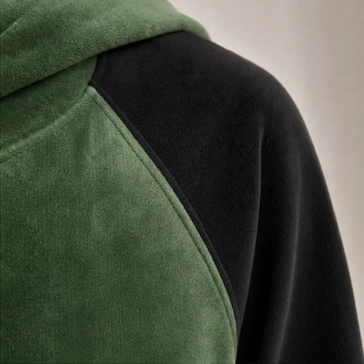 ColorMuse – Colorblock Raglan Sleeve Hoodie