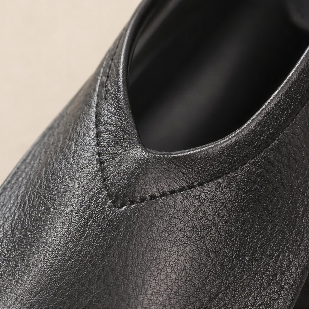 Wearbella – Lug Sole Slingback Loafer Flats