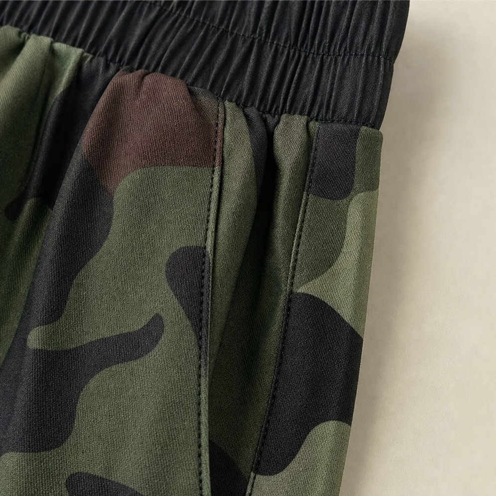 Ease Cargo – High-Waist Stretch Cargo Joggers