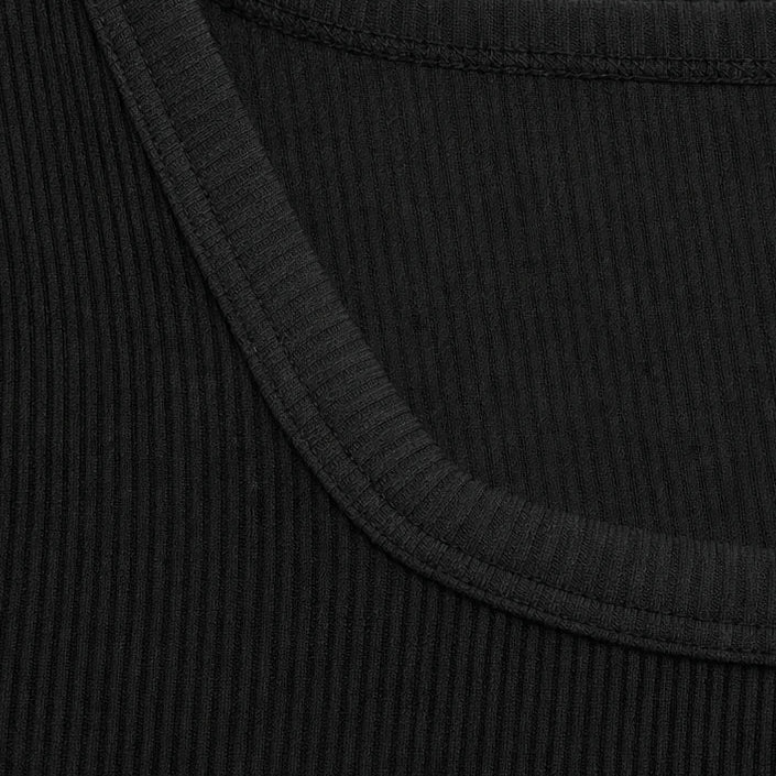Velora – Ribbed Square-Neck Long-Sleeve Top