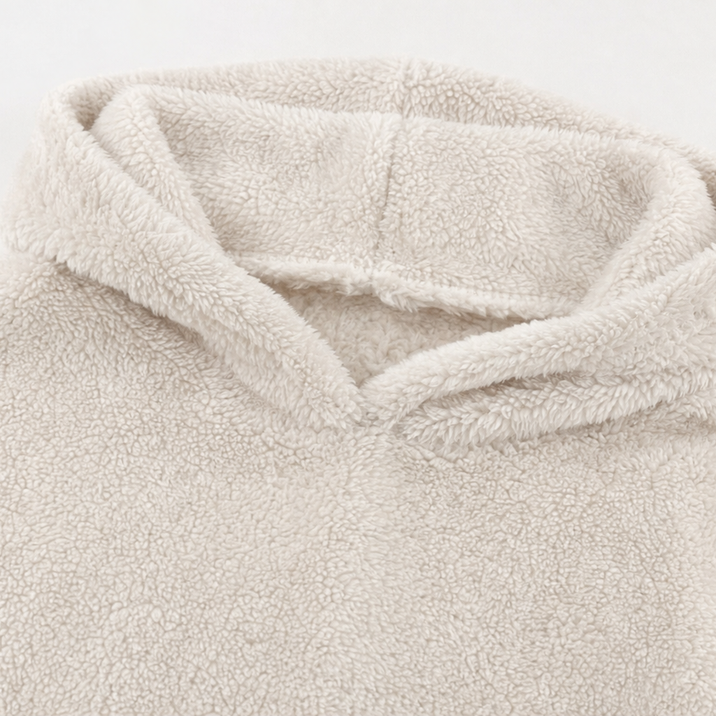 Cozy Haven – Plush Fleece Hooded Top And Jogger Pants Set