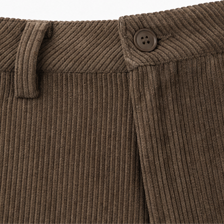 Lunetta Pants – High-Waisted Stretch-Waist Wide-Leg Trousers