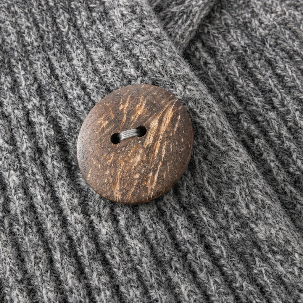 Moravelle – Oversized Button-Front Relaxed Knit Cardigan