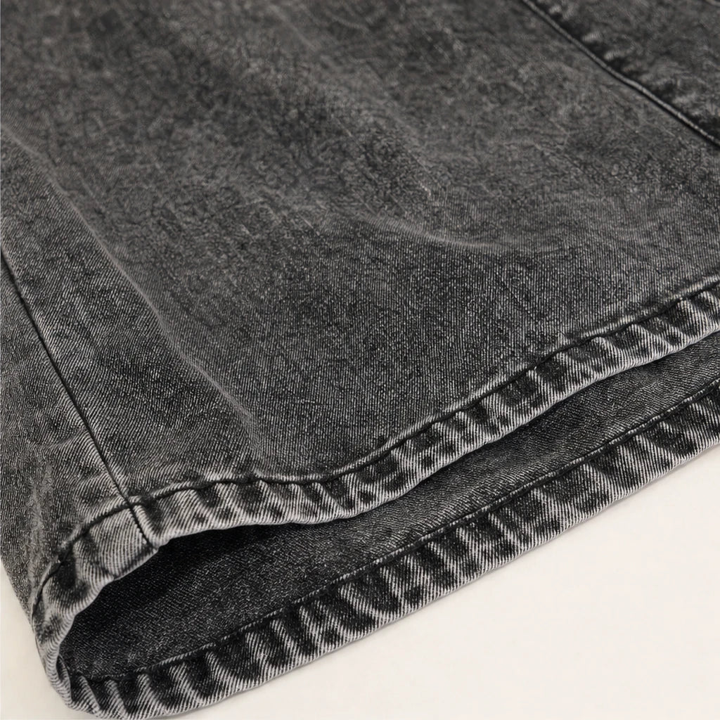 Tierelle – Tiered Patchwork Wide-Leg Jeans
