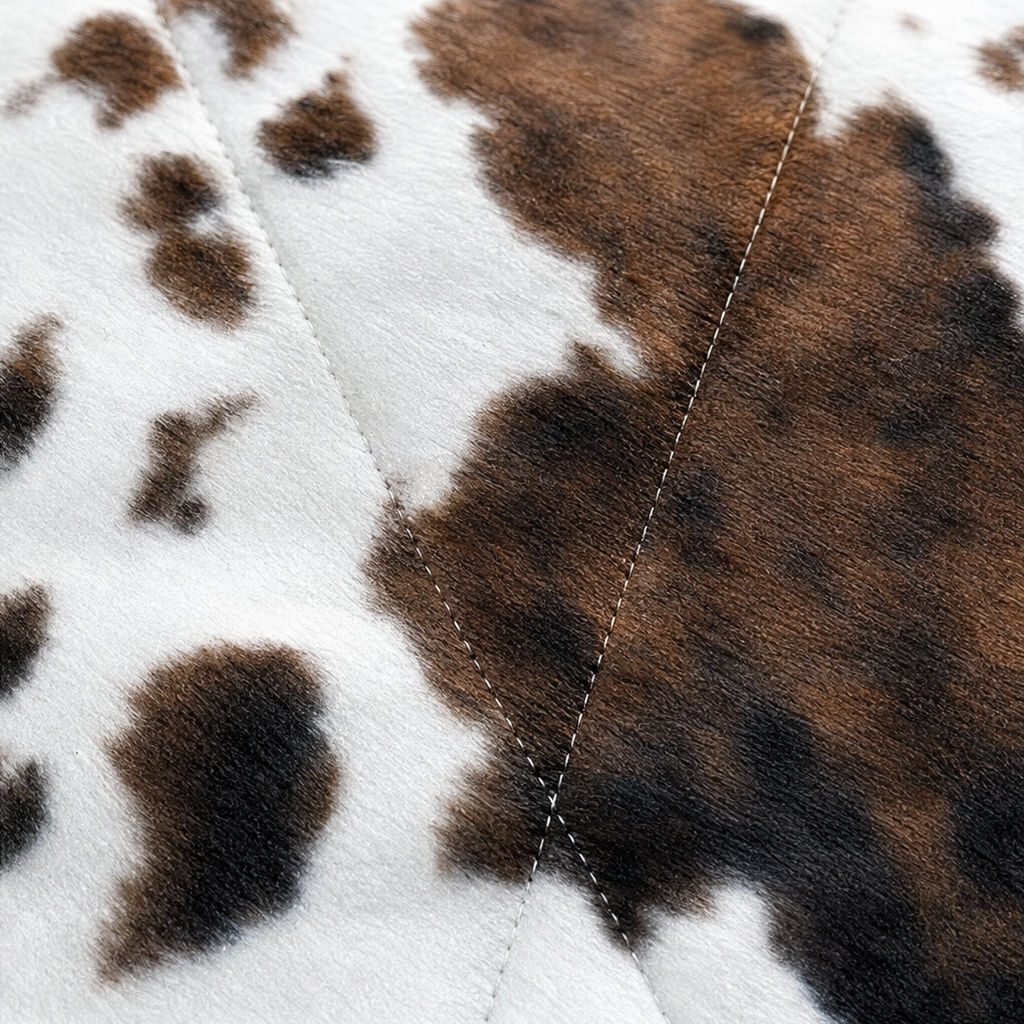 Ranchero Hide – Cow Print Quilted Duvet Cover Set