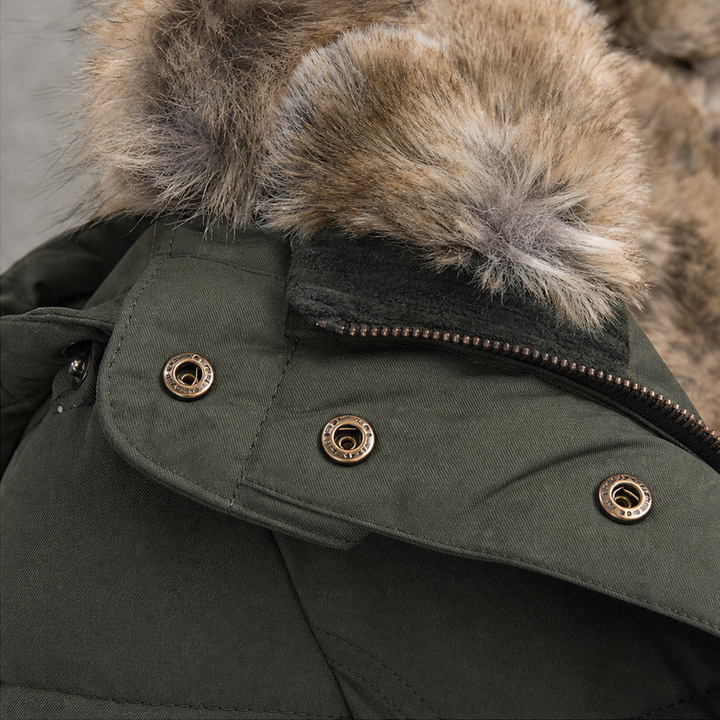 Quilvara – Fitted Quilted Hooded Jacket