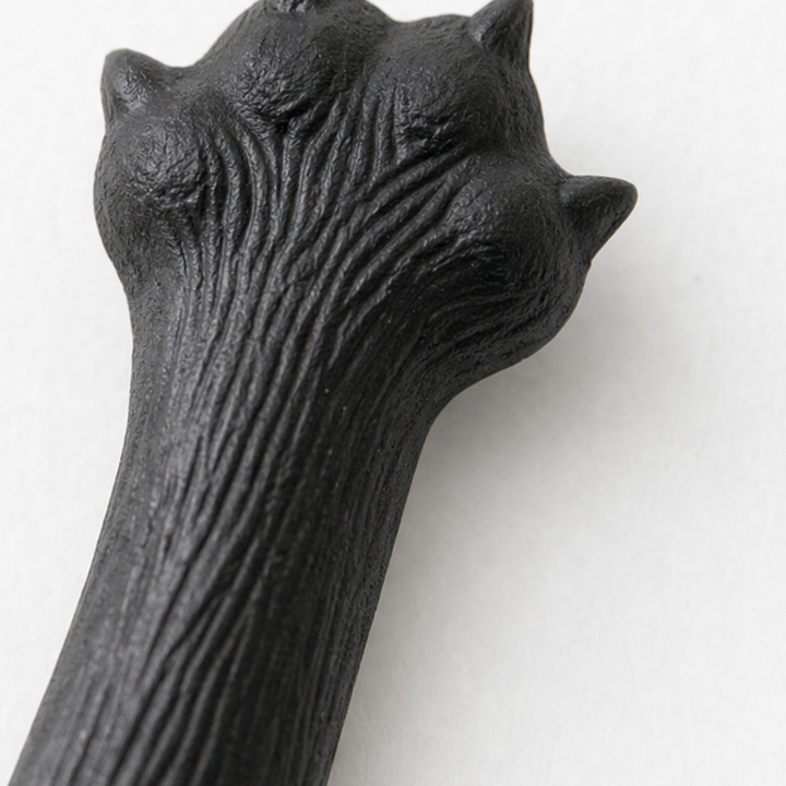 Fridge Pouncer – Hanging Black Cat Refrigerator Magnet