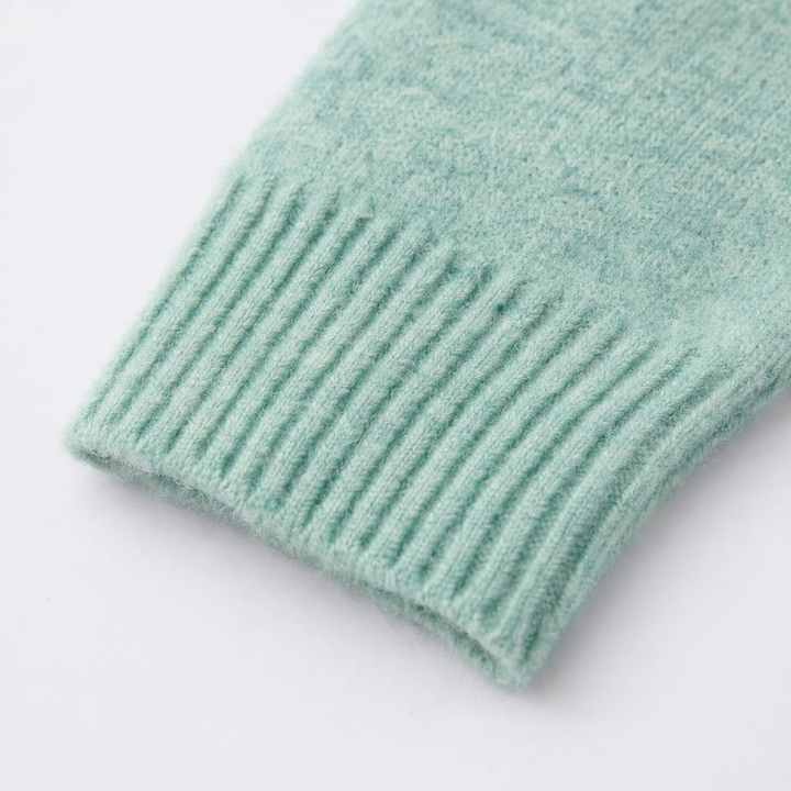 Mayfield – Longline Open-Front Wool Knit Cardigan