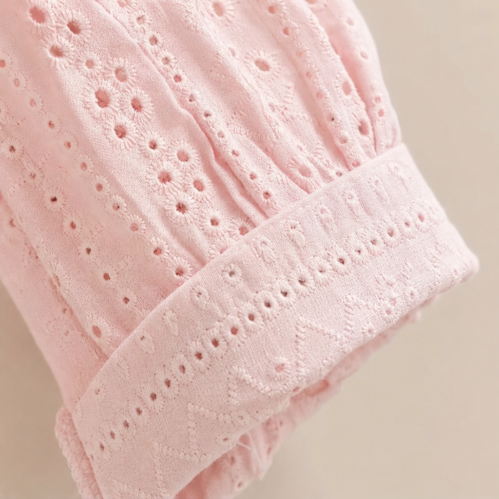 Wearbella – Ruffle V-Neck Long Sleeve Blouse
