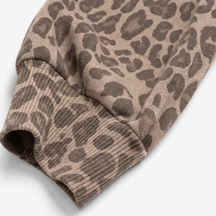 Marrylene – Leopard Print Oversized Sweatshirt