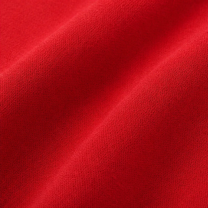 Fold & Flourish – Fold-Over Collar Pullover Sweatshirt