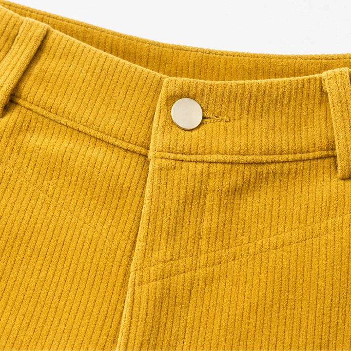 Cordelia – High-Waisted Wide-Leg Corduroy Trousers