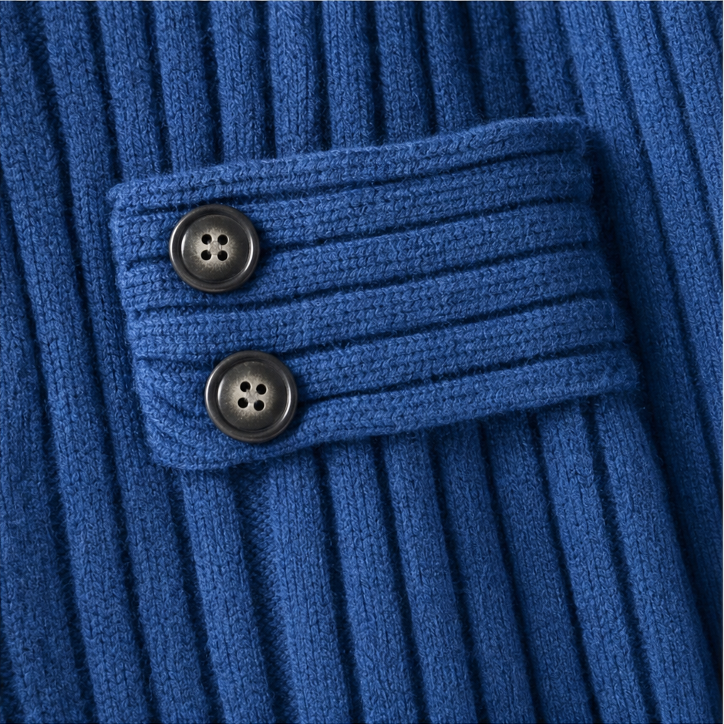 Wearbella – Ribbed Knit Open-Front Cardigan