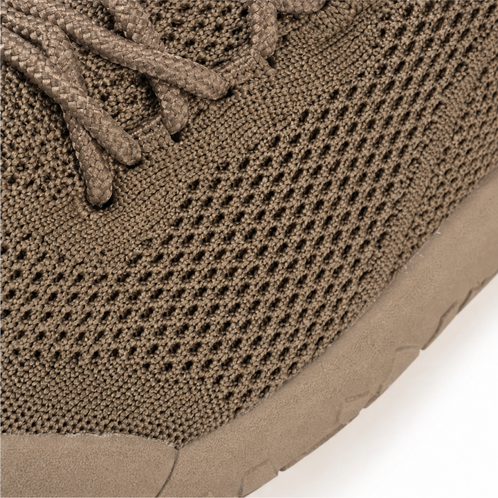 Plushway – Fleece-Lined Brown Casual Shoes