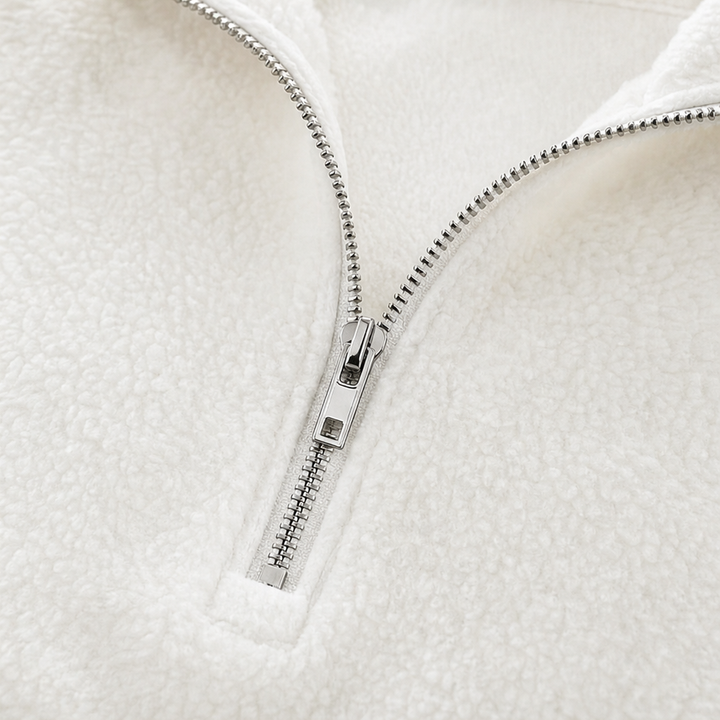 Easewell – Drop-Shoulder Quarter-Zip Pullover