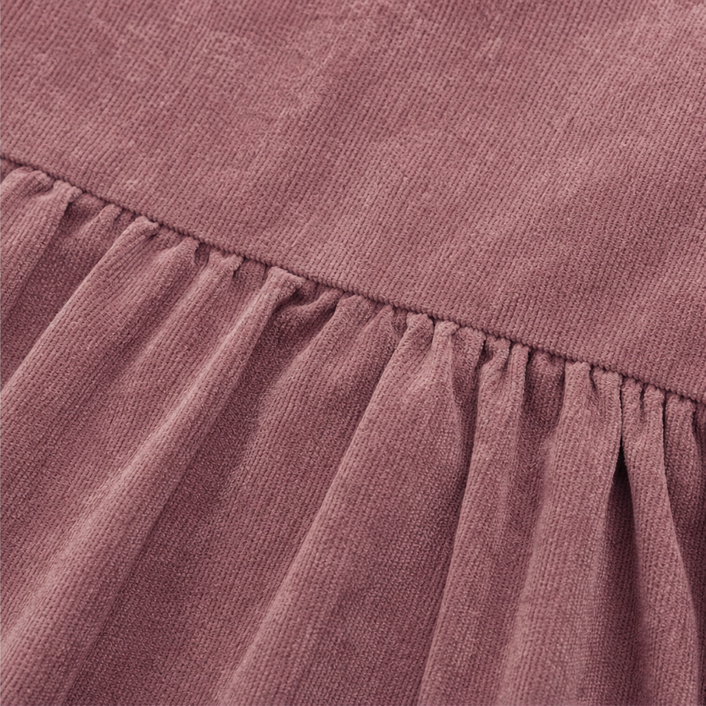 Cordelia – Long-Sleeve Corduroy Dress