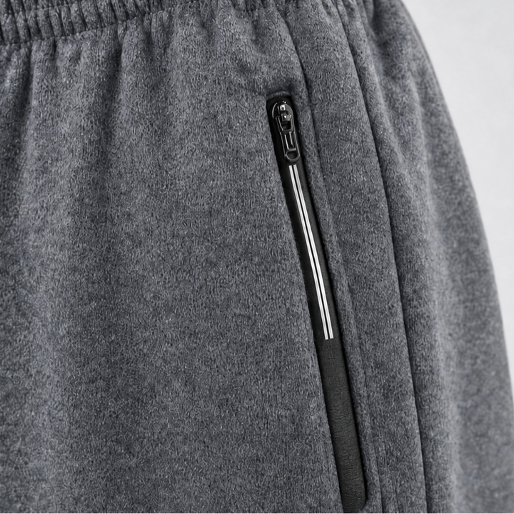 Warmease – Fleece-Lined Tapered Jogger Sweatpants