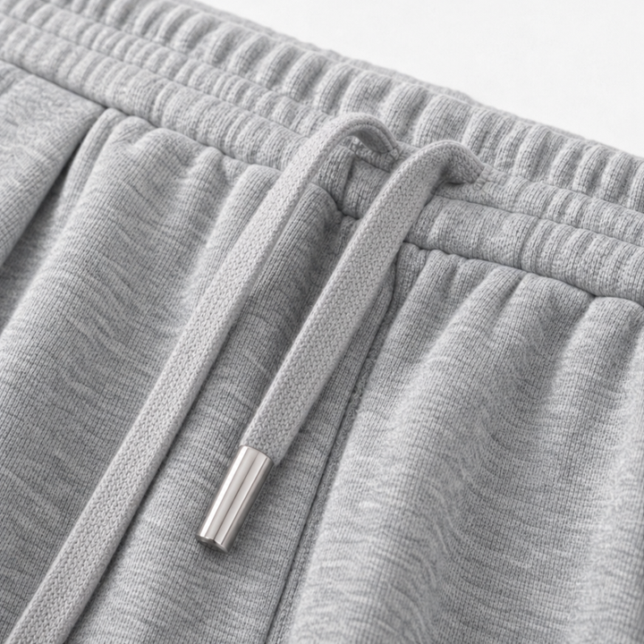 Pleatwell – Pleated Wide-Leg Sweatpants