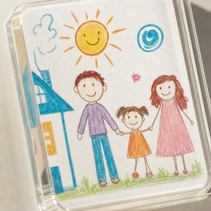 Kinkeep – Clear Acrylic Photo Magnet Kit
