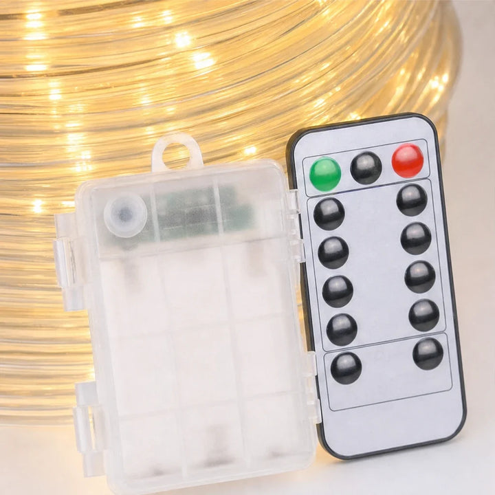 Everglow – Solar PVC Tube Outdoor String Lights
