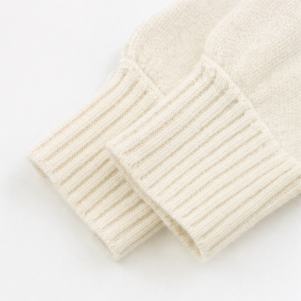 Autumna – Oversized V-Neck Puff Sleeve Sweater